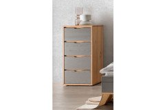 Alabama von Nature Living - Kombikommode Wildeiche - weiß