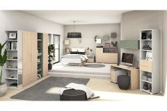 cocoon by rb 305 von Röhr-Bush - Wandspiegel rechteckig mit Ablagefläche