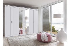 Nadja von Wimex - Drehtürenschrank mit Rahmenabsetzungen