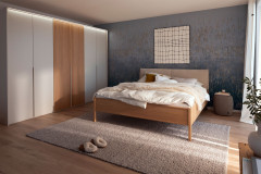 Arola von Schöner Wohnen - Schrank champagner - Eichen-Furnier