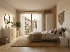 Achat von Priess Möbel - Bett in Wildeiche Nachbildung