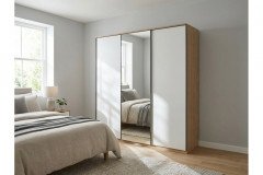 Achat Komfort von Priess - 3-teiliges Schlafzimmerset weiß/ Artisan-Eiche