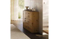 Achat Komfort von Priess - 3-teiliges Schlafzimmerset weiß/ Artisan-Eiche