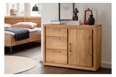 Fargo von SKALIK - Kombi-Kommode Eiche natur geölt ca. 106 cm breit