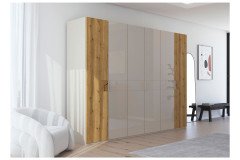 Kona-F von Rauch Black - Schlafzimmer champagner - Asteiche massiv