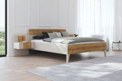 Kona-F von Rauch Black - Schlafzimmer champagner - Asteiche massiv