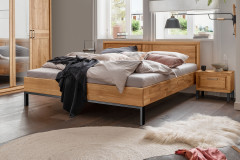 Fargo von SKALIK - Kombi-Kommode Eiche natur geölt ca. 106 cm breit
