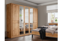 Fargo von SKALIK - Kombi-Kommode Eiche natur geölt ca. 106 cm breit