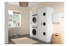 Allrounder von Rauch Blue - Apartmentmöbel grau-metallic - weiß