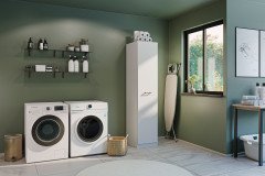 Allrounder von Rauch Blue - Apartmentmöbel grau-metallic - weiß