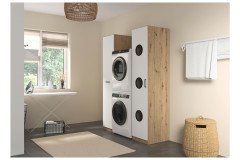 Allrounder von Rauch Blue - Apartmentmöbel grau-metallic - weiß