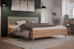 Whenua von Forte - Schlafzimmer-Set 4-teilig Mauvella-Oak - sage green