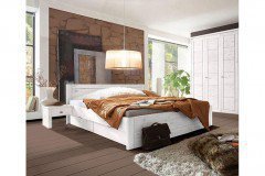 Vita von Wohnglücklich - Schlafzimmer weiß Kiefernholz