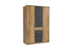 Click-sleeping von Wimex - Schrank Eiche Holznachbildung