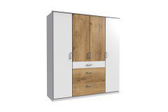 Click-sleeping von Wimex - Schrank Eiche Holznachbildung