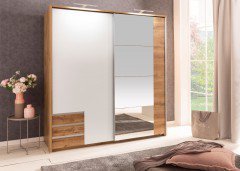 Emden von Wimex - Schwebetürenschrank weiß