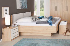 Paris-sleeping von Priess - Schlafzimmer-Set Wildeiche/ weiß