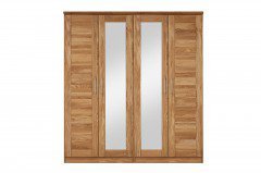 NXT von Cinall - Holzbett aus geölter Wildeiche