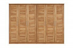 NXT von Cinall - Holzbett aus geölter Wildeiche