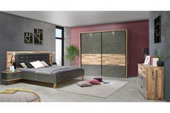 Ricciano von Forte - Schlafzimmer-Set: Schrank & Bettanlage