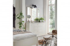 Bern von Wiemann - Komfort-Doppelbett weiß