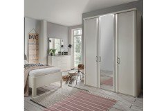 Bern von Wiemann - Komfort-Doppelbett weiß