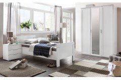 Nadja von Wimex - Drehtürenschrank mit Rahmenabsetzungen