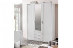 Nadja von Wimex - Drehtürenschrank mit Rahmenabsetzungen