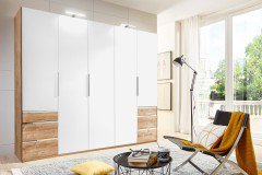 Level 36 A von Wimex - Drehtürenschrank in Weiß