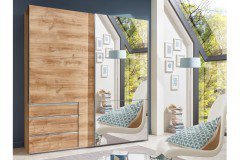 Level 36 A von Wimex - Drehtürenschrank in Weiß