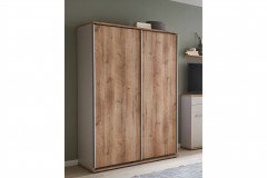 New York von Priess Möbel - Drehtürenschrank mit Schubkästen