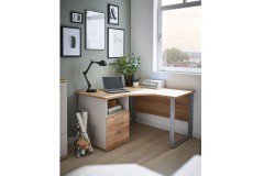 New York von Priess Möbel - Drehtürenschrank mit Schubkästen