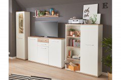 New York von Priess Möbel - Drehtürenschrank mit Schubkästen