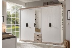 Florenz von Kollektion Letz - Landhaus-Doppelbett weiß