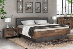 Clif Binou von Forte - Schwebetürenschrank Old Wood Vintage