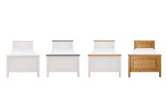 Bergen von Jumek - Landhaus-Schiebetürenschrank mit Spiegel