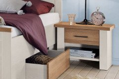 Luca von POL Power - Bett mit Komforthöhe 100x200 cm