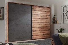 Dover von POL Power - Bett mit Nachtschrank-Set & Beleuchtung