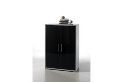 Office Lux von BEGA Consult - schmales Standregal in Lichtgrau