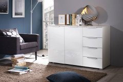 Aldono-Deluxe von Rauch Orange - Nachtschrank weiß