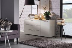 Aldono-Deluxe von Rauch Orange - Nachtschrank weiß