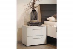 Aldono von Rauch Orange - Nachtschrank weiß