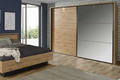 Trondheim von Forte - Schlafzimmer-Set Artisan Eiche - Schwarzeiche