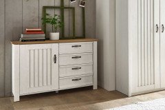 Trient von SchlafKONTOR - Schlafzimmer-Set im Landhaus-Design