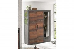 Brooklyn von Kollektion Letz - Bett 140 x 200 cm - Old Mix & Matera