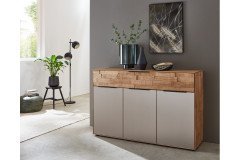 WSM 2800 von Wöstmann - Schlafzimmer-Set Wildeiche/ Spiegel matt