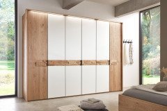 WSM 2800 von Wöstmann - Schlafzimmer-Set Wildeiche/ Spiegel matt