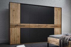 Steel von Thielemeyer - Schlafraum-Einrichtung 4-teilig Wildeiche