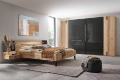 Cubo von Thielemeyer - Schlafzimmer Wildeiche - Parsolglas