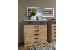 Cork von Wimex - Nachtkonsole mit 3 Schubkästen